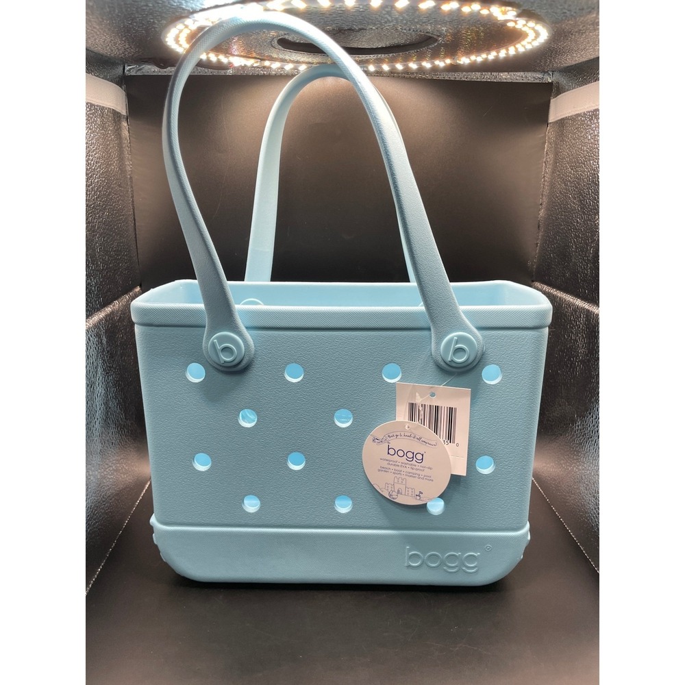Bogg Bag Baby Bogg Tote Carolina Blue Waterproof EVA Beach Bag Small